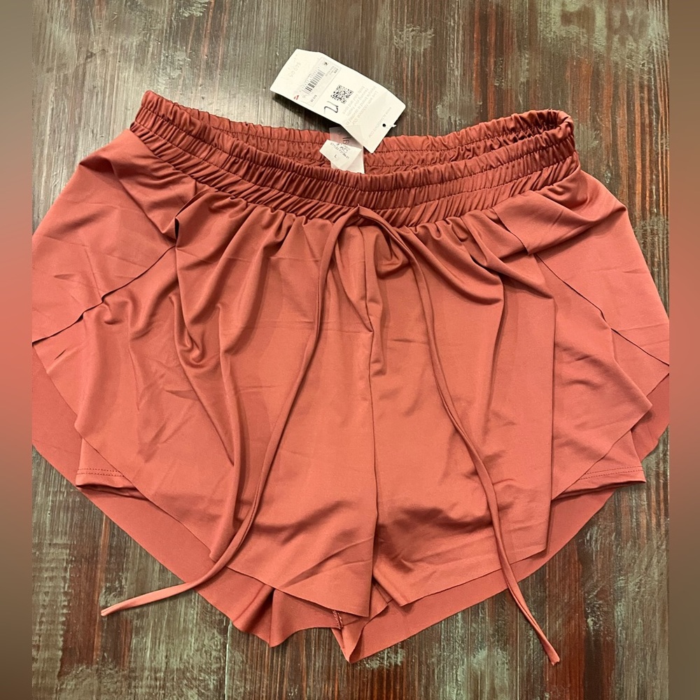 Altar’d State size 12 flowy Revival shorts NWT Mauve - Adorable